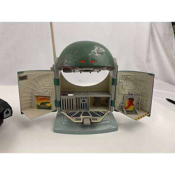 Lot Star Wars Micro Machines Playset Boba Fett 1996 Battlezone Falcon Wing VTG - Picture 13 of 14